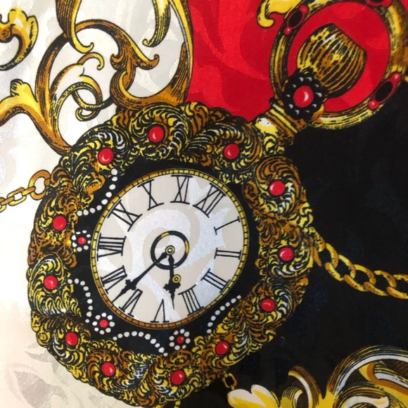 Alia Abstract Button-Up Blouse Medium - Picture 9 of 9